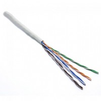 Кабель FTP cat 5E 4х2х0,51 мм уличная с тросом