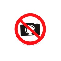 Наклейка "Фотозйомка заборонена"