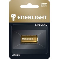 Батарейка литиевая Enerlight CR123A U-1 3V Lithium 23629
